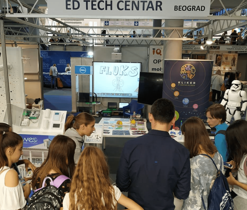 EdTech center at the Education and Teaching Aids Fair, October 2019