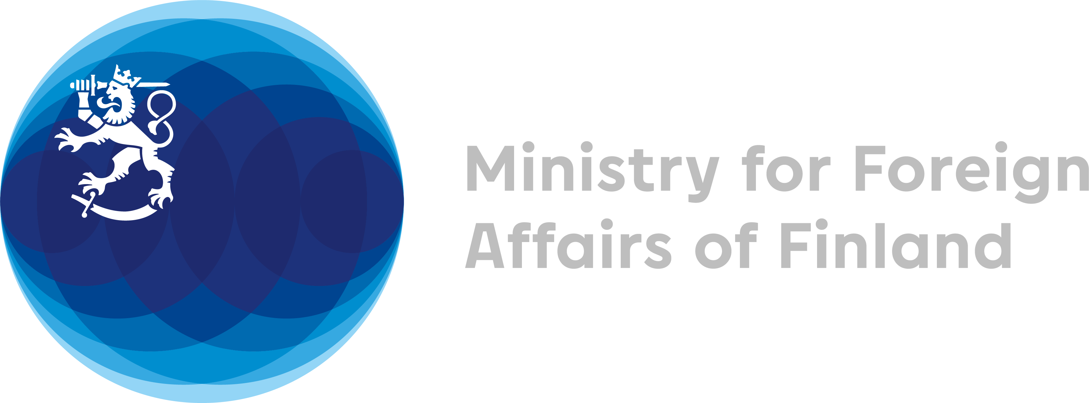 Ministry for foreign affairs of Finland logo.