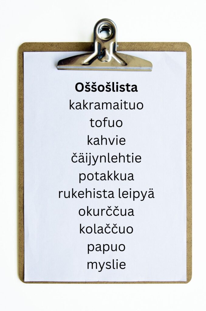 Ostolista karjalaksi
