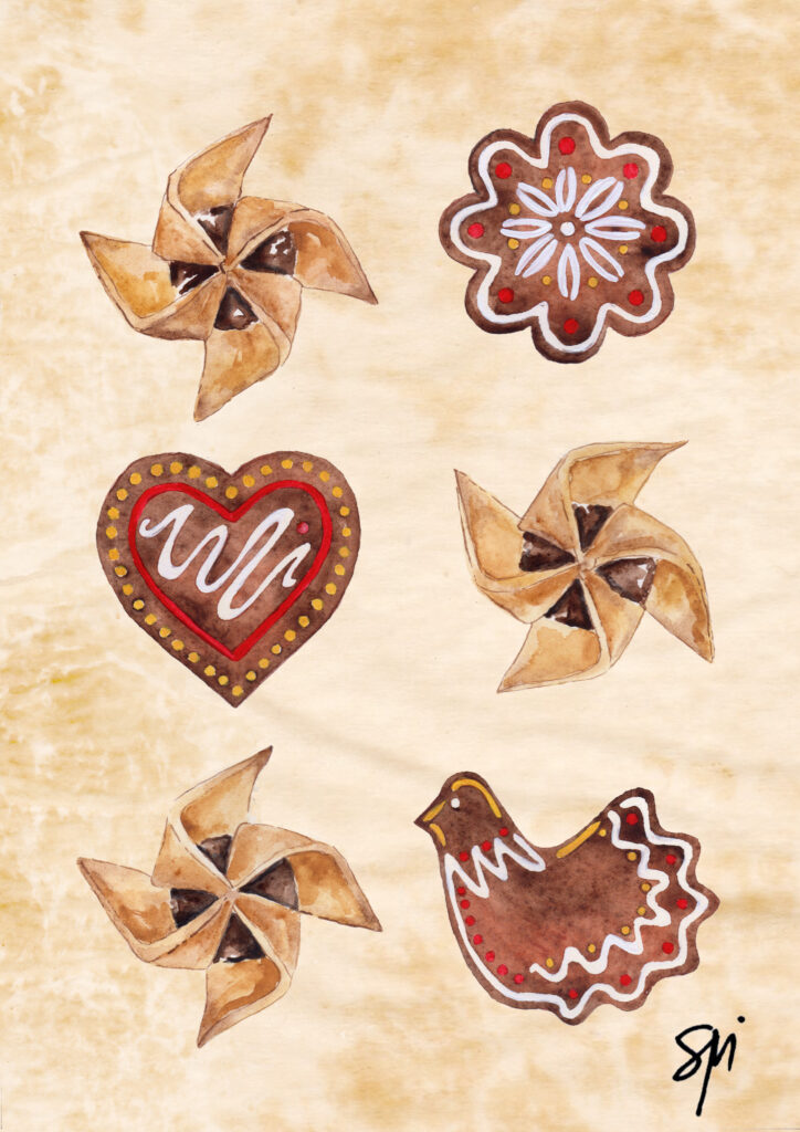 Joulun tuoksut. Taiteilija Sirpa Mänty.