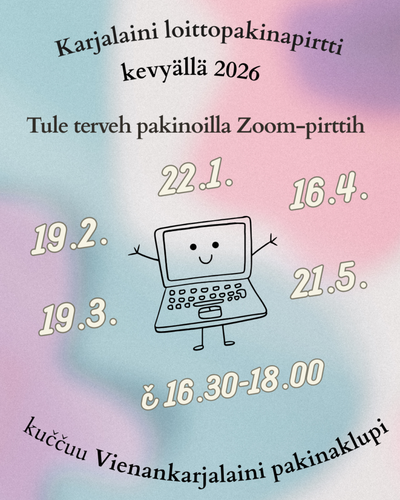 Kutsu karjalan keskustelukerhoon