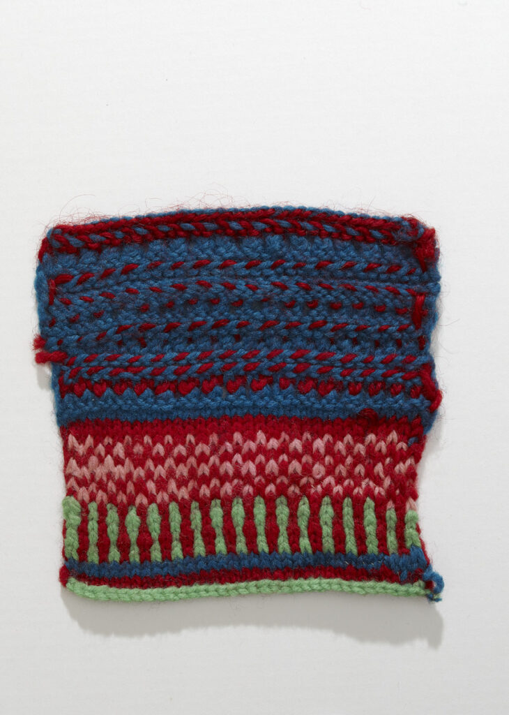 Karjalainen neule. Mallitilkku.