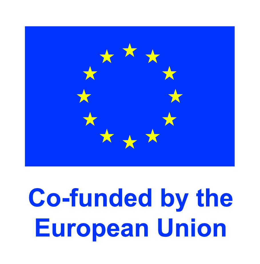 Flagof the European Union, text: co-funded by the European Union