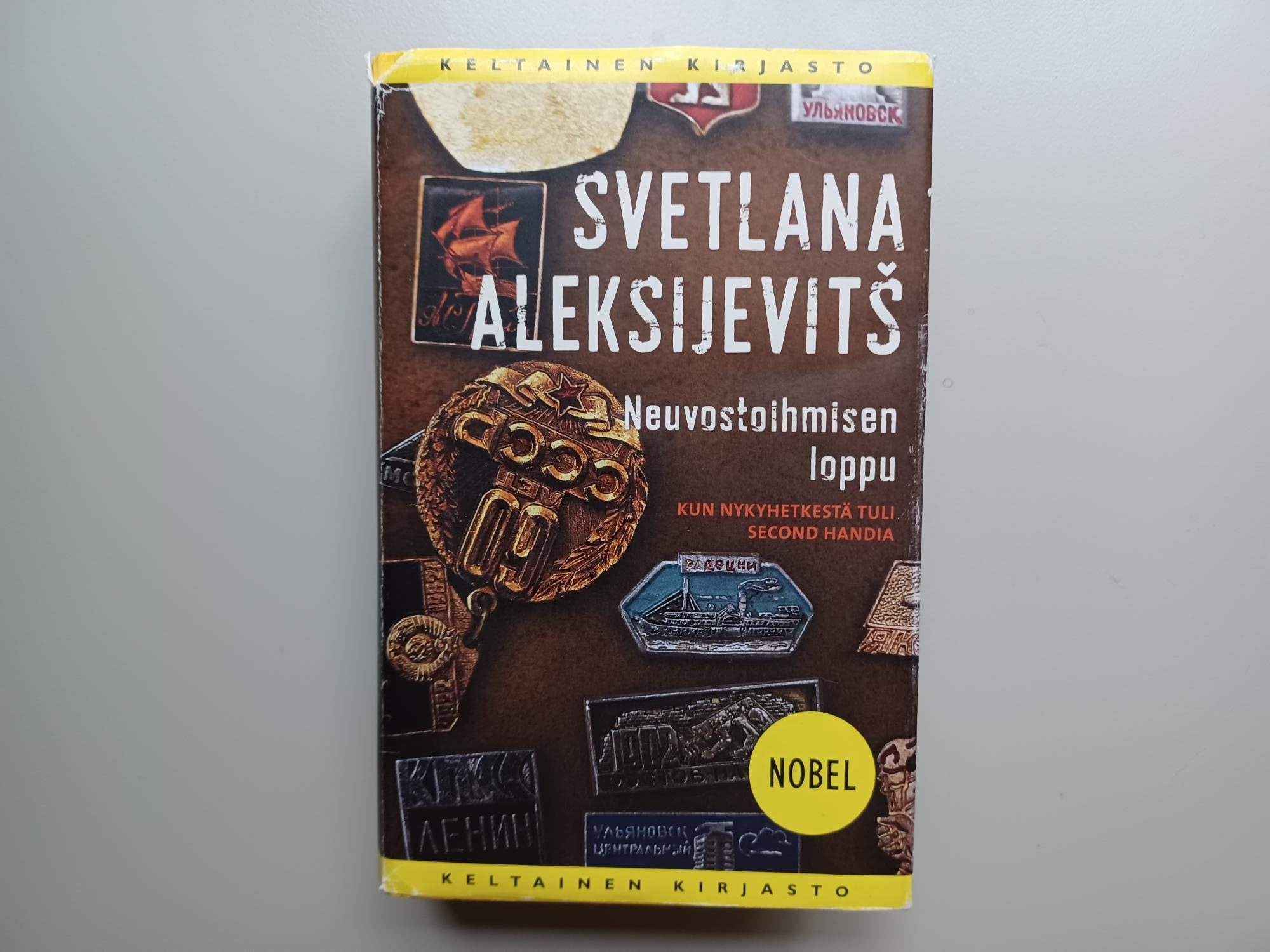 The Finnish edition of The Secondhand Time, Vremya secondhend, translated by Vappu Orlov