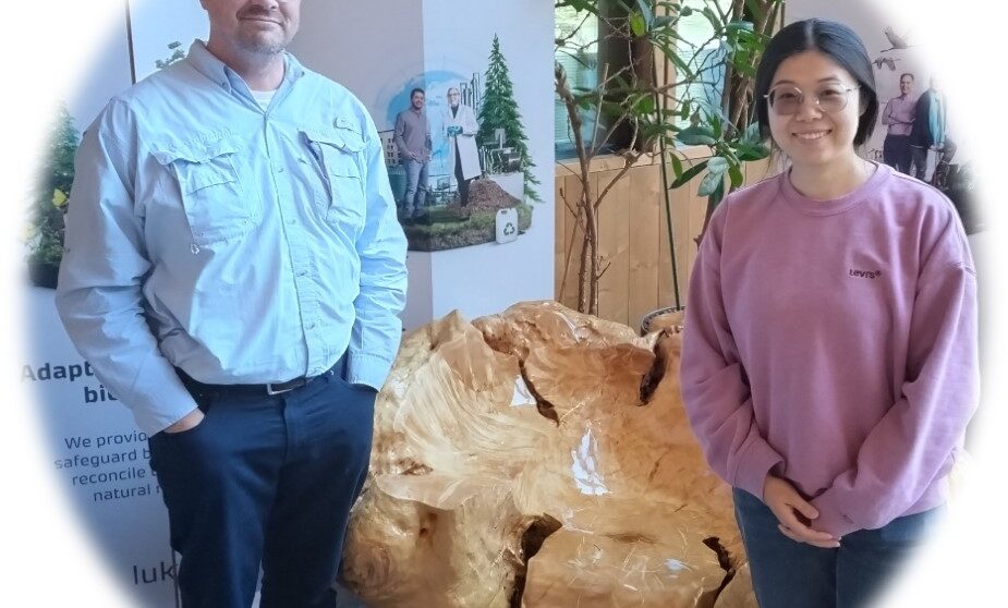 Professor Adam Taylor, University of Tennessee and researcher Yang Xu, University of Eastern Finland