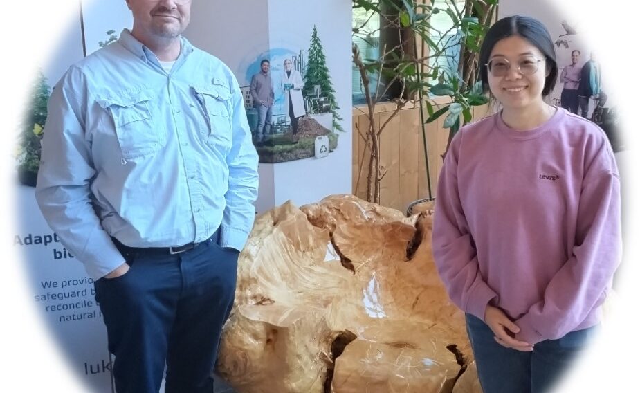 Professor Adam Taylor, University of Tennessee and researcher Yang Xu, University of Eastern Finland