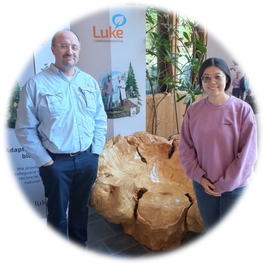 Professor Adam Taylor, University of Tennessee and researcher Yang Xu, University of Eastern Finland