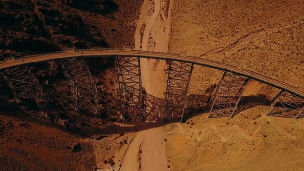 Decorative photo of a high bridge in Argentina

