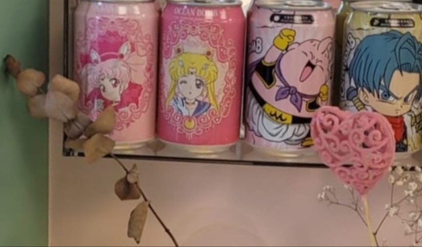 Anime cans in Mo-mochi