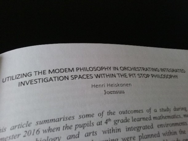 Kuva Henrin julkaisemasta artikkelista "Utilizing the modem philosophy in orchestrating integrated investigation spaces within the pit stop philosophy"