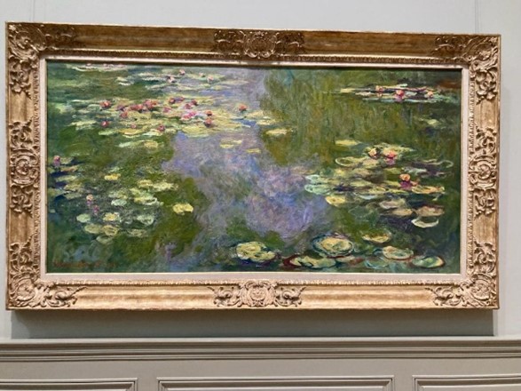 kuva Monetin Water Lilies taulusta