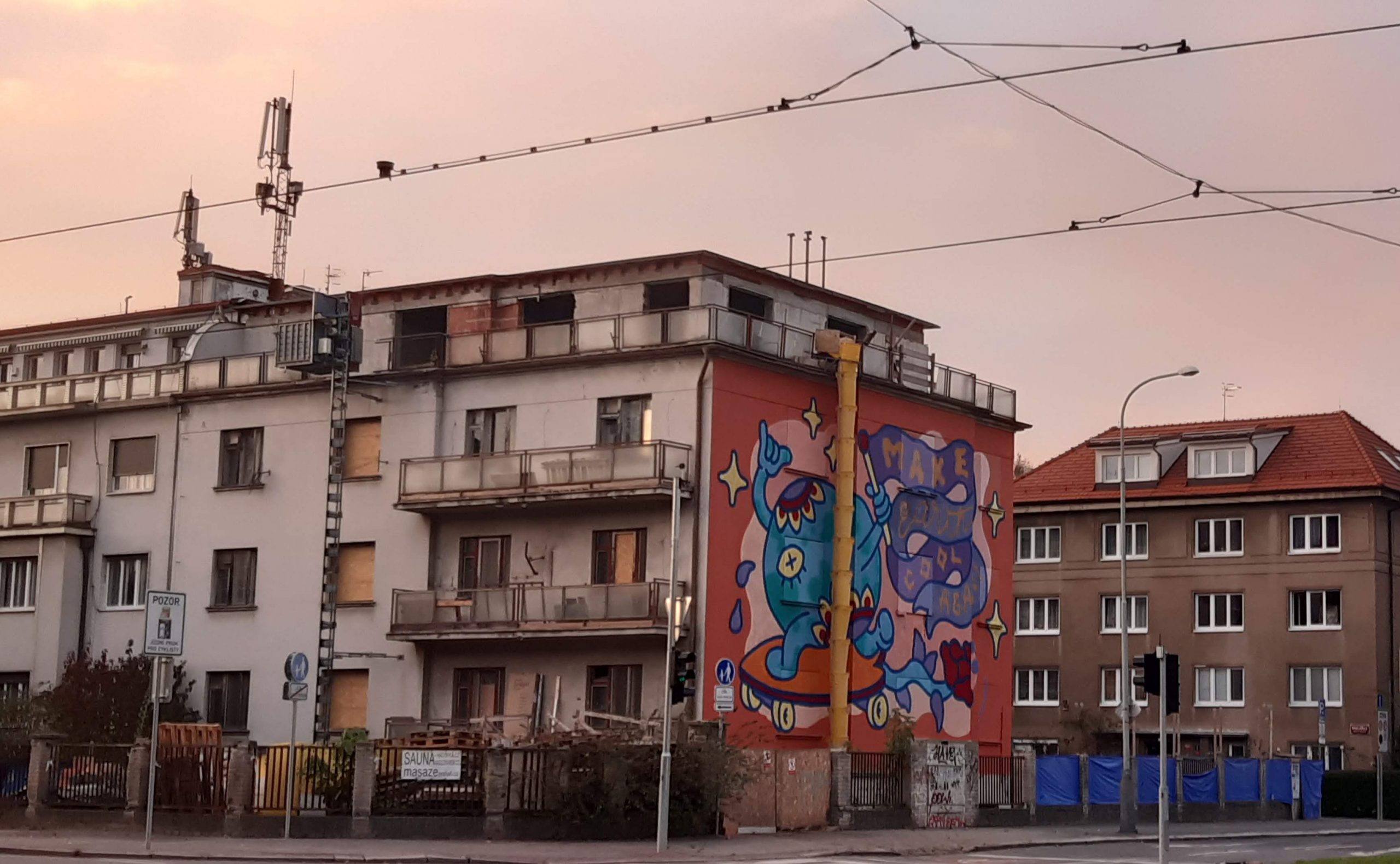 Kerrostaloja. Blocks of flats.