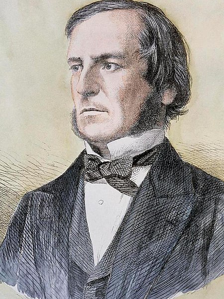 Matemaatikko George Boolen muotokuva / Mathematician George Boole's portrait.