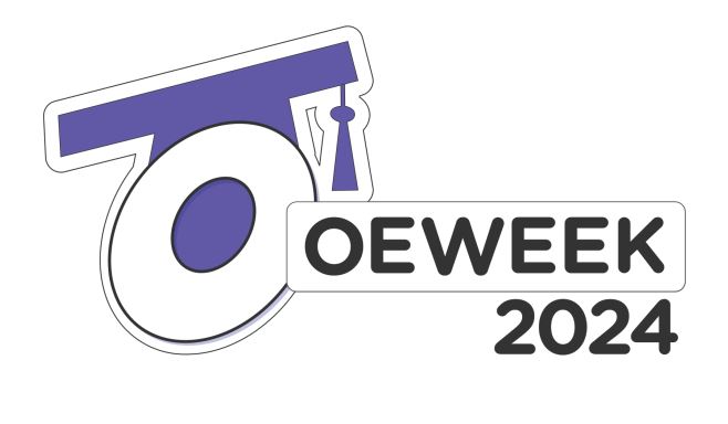 Open education week 2024 logo.