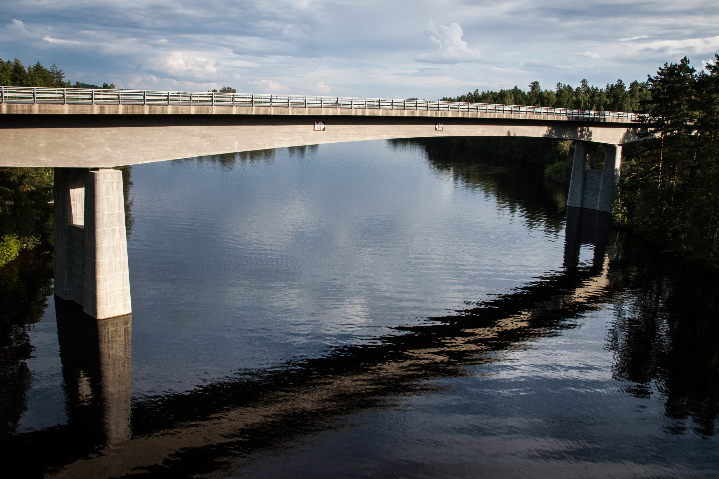 Ohtaansalmen silta. | Ohtaansalmi bridge.