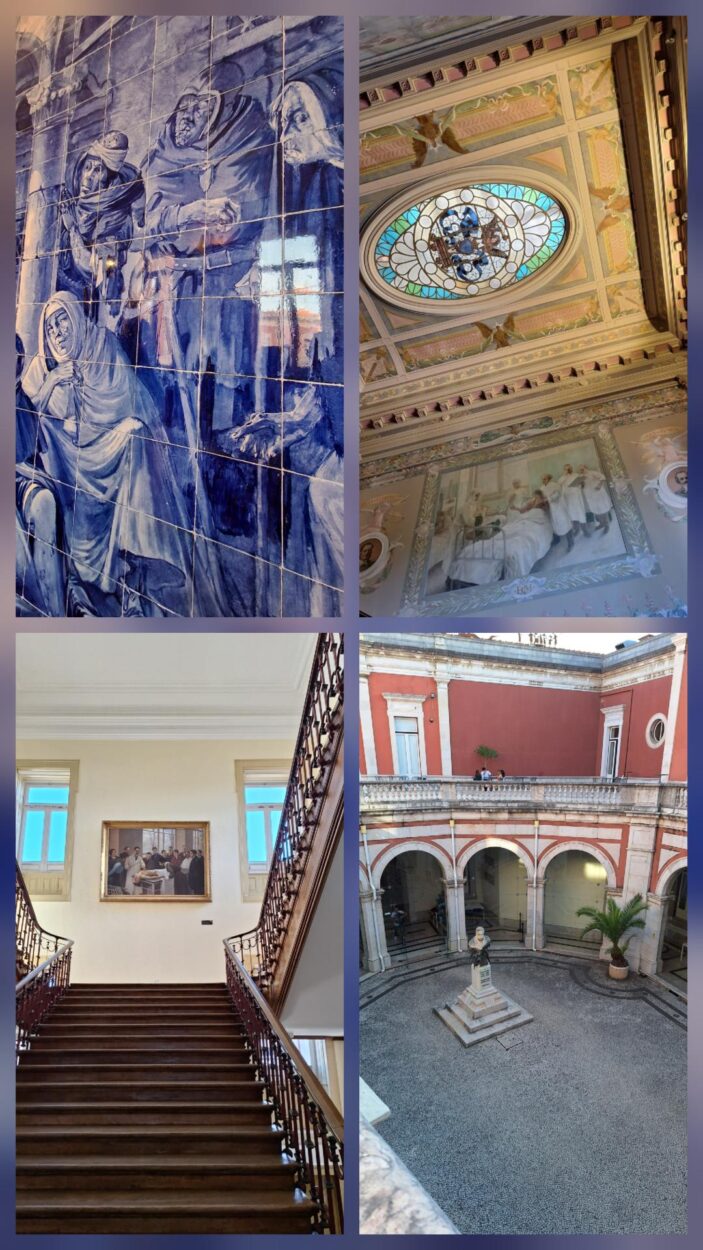 Taidetta Nova Medical Schoolin sisältä. Artwork from Nova Medical School. 