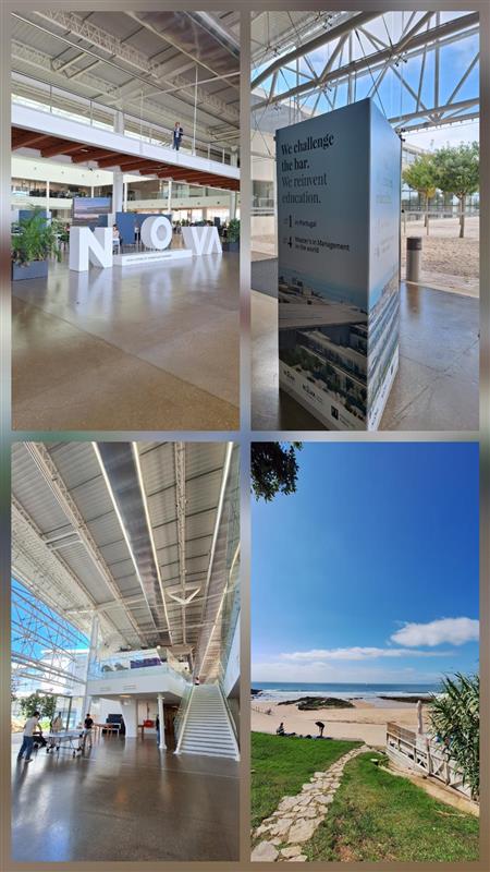 Kuvia merenrantakampuksesta. Pictures of Nova School of Business and Economics seaside campus